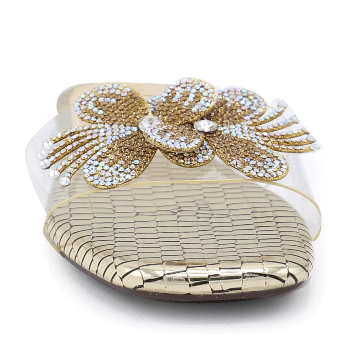 Golden Formal Slipper 042070