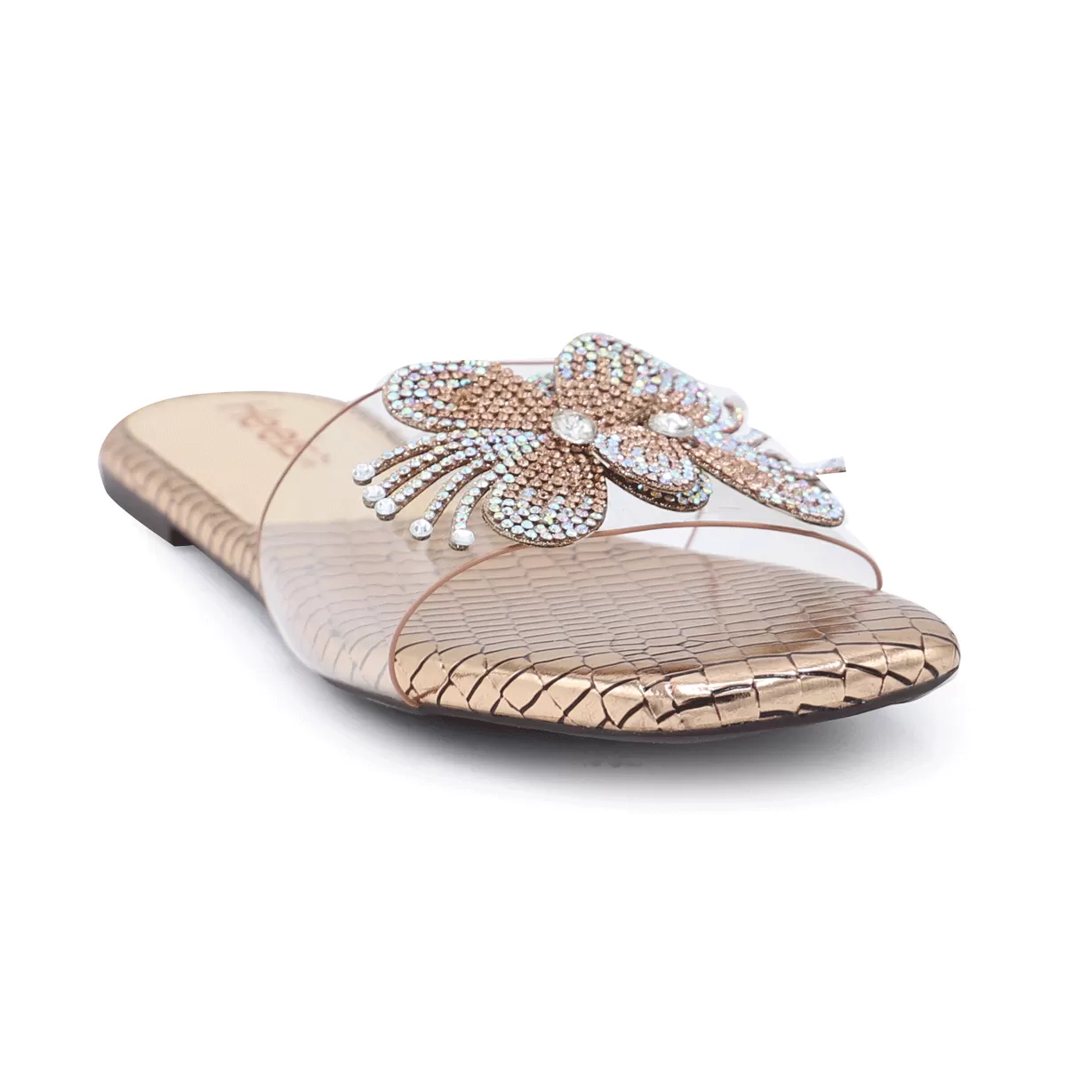 Golden Formal Slipper 042070