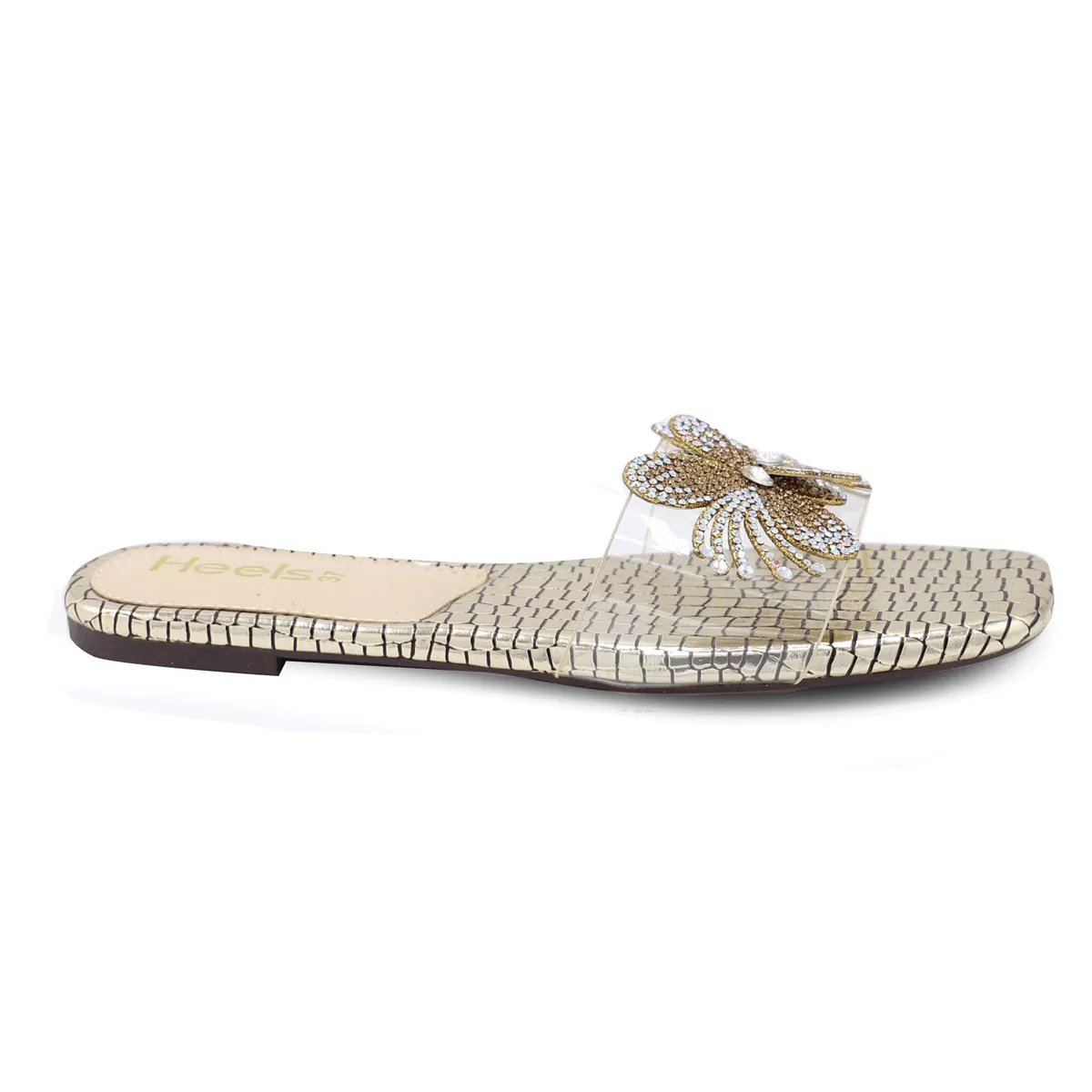 Golden Formal Slipper 042070