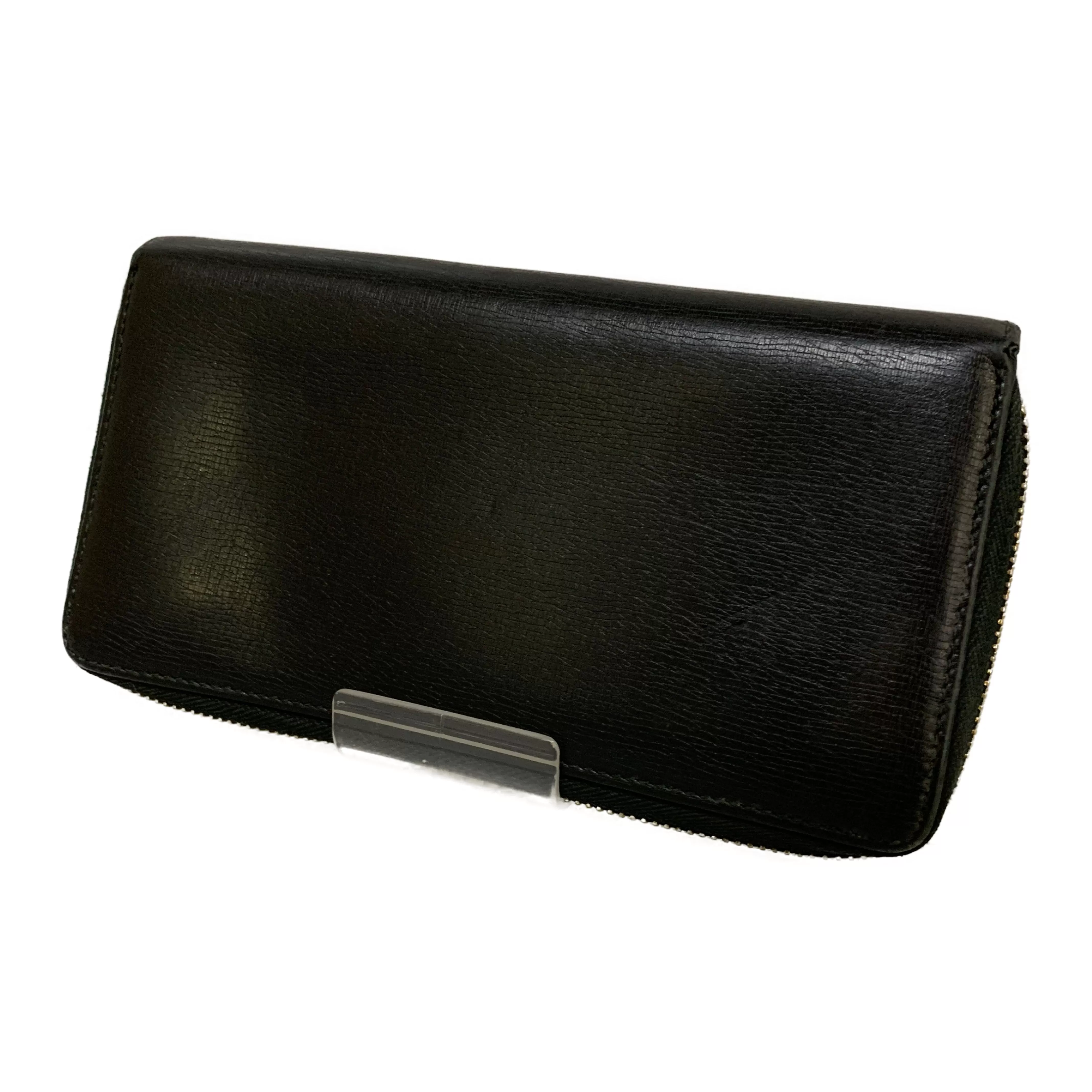 #GUCCI/Long Wallet/BLK/Leather