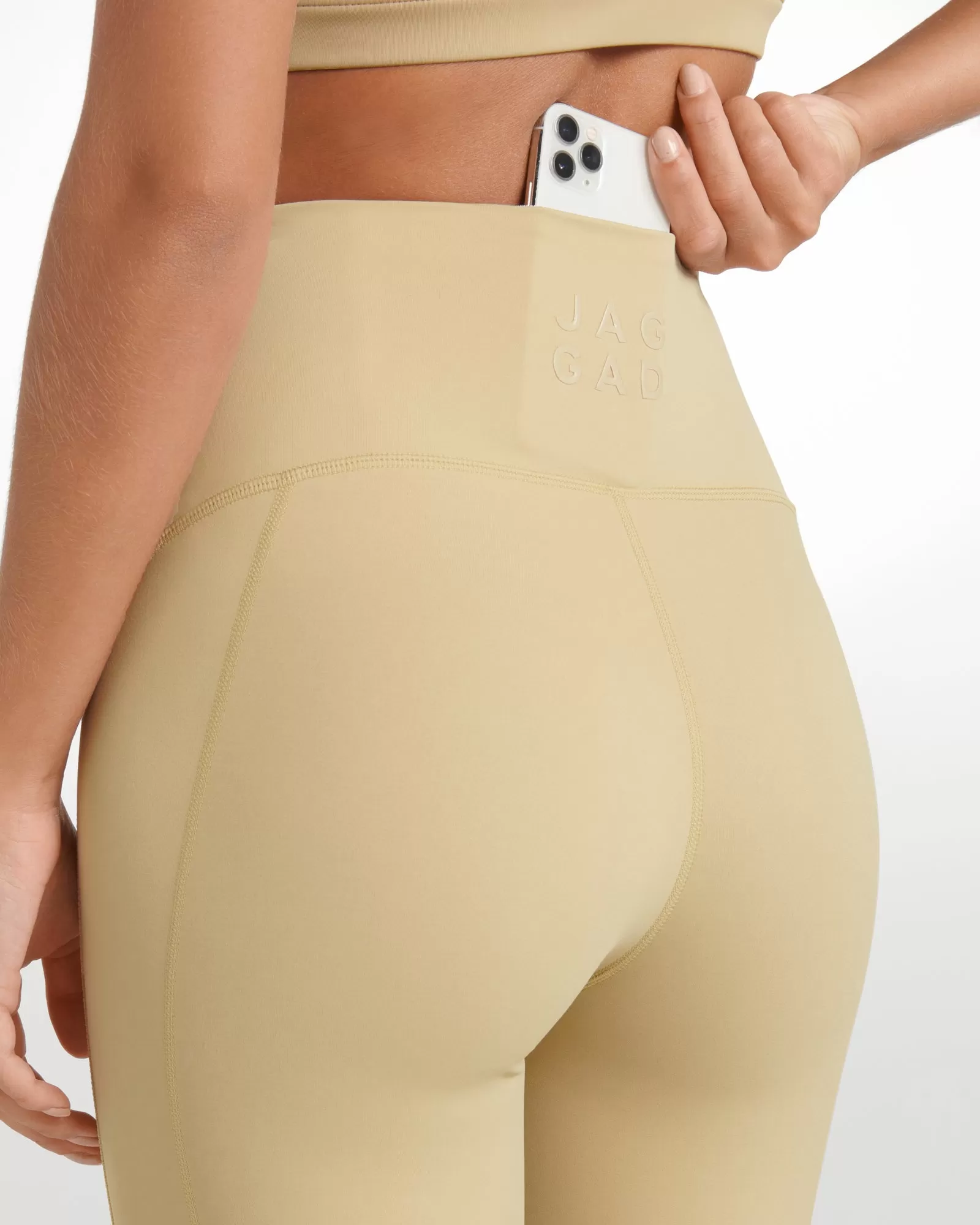 HIGHLINE ECO BONDED HIGH WAIST FULL LENGTH LEGGING FRAPPE