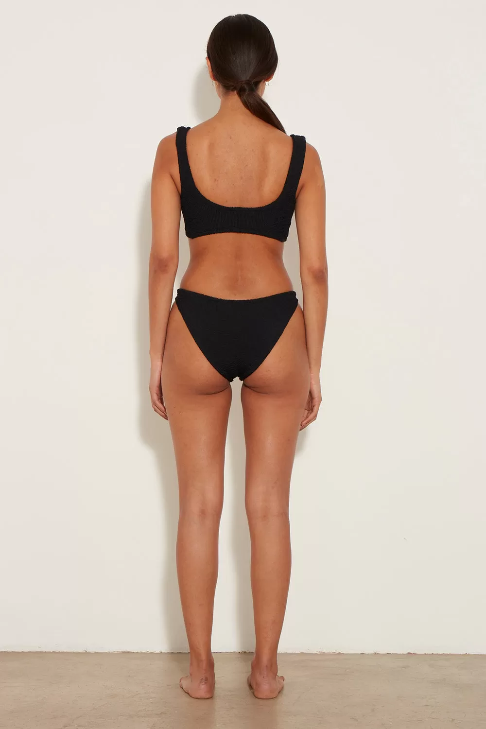 Hunza G Juno Bikini in Black