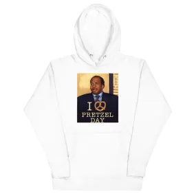 I Love Pretzel Day Unisex Hoodie