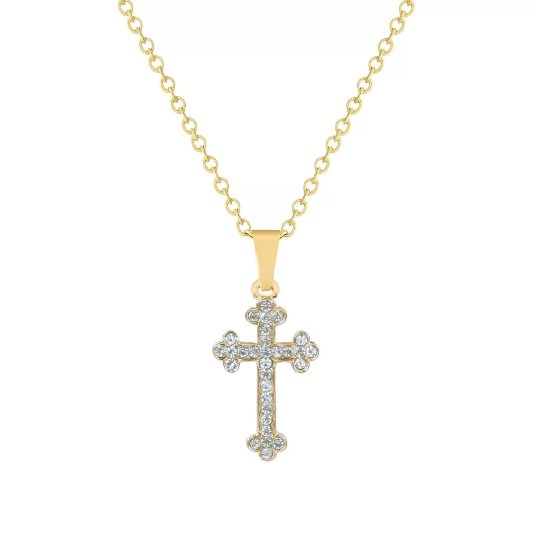 Idris Cross Necklace