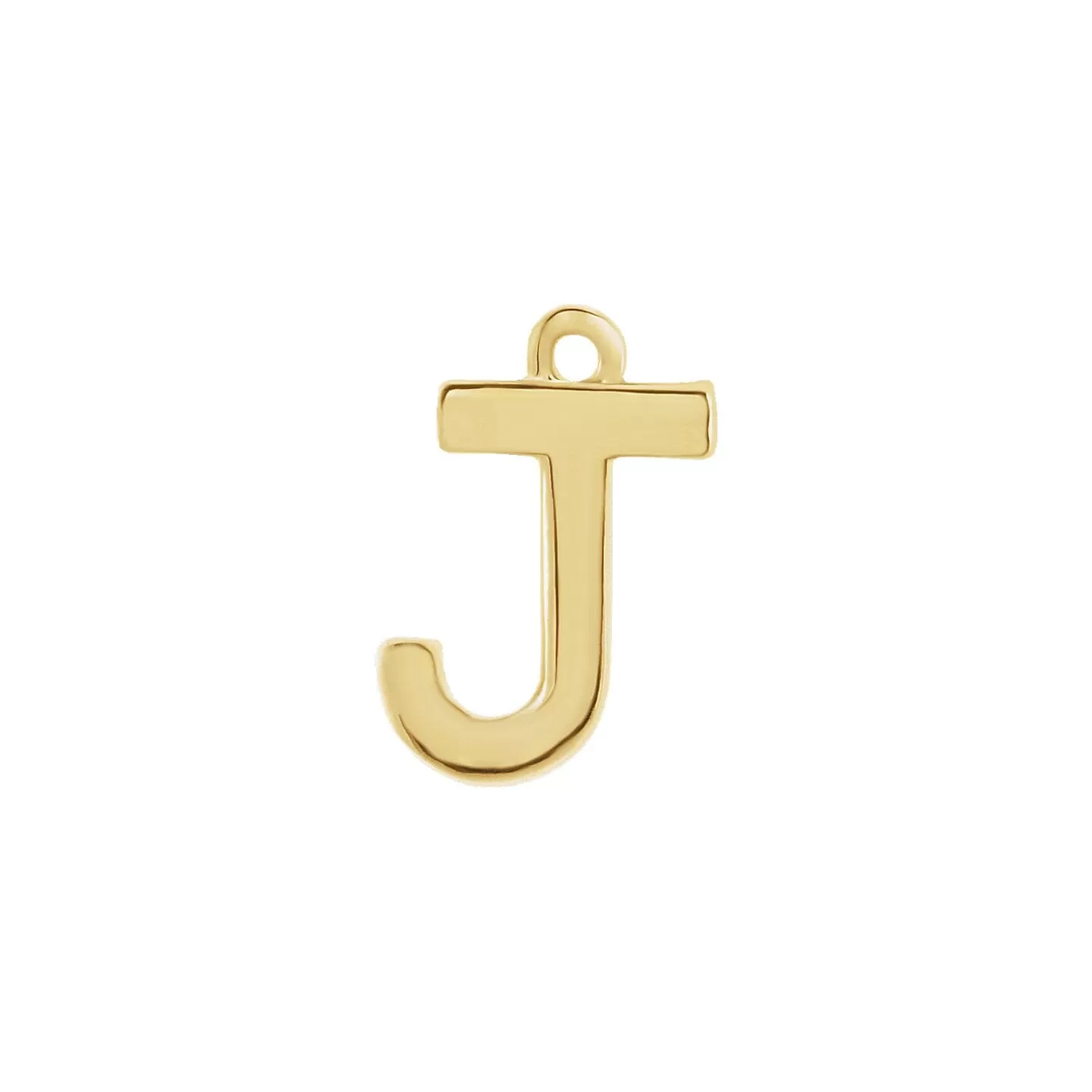 Initial Pendant Necklace - Gold