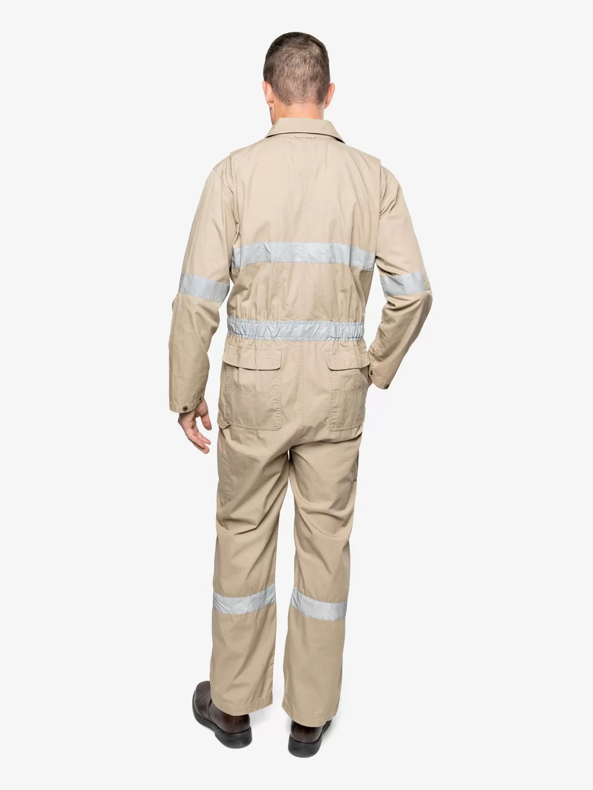 Insect Shield Men's Lightweight Cotton Coverall with Hi-Vis