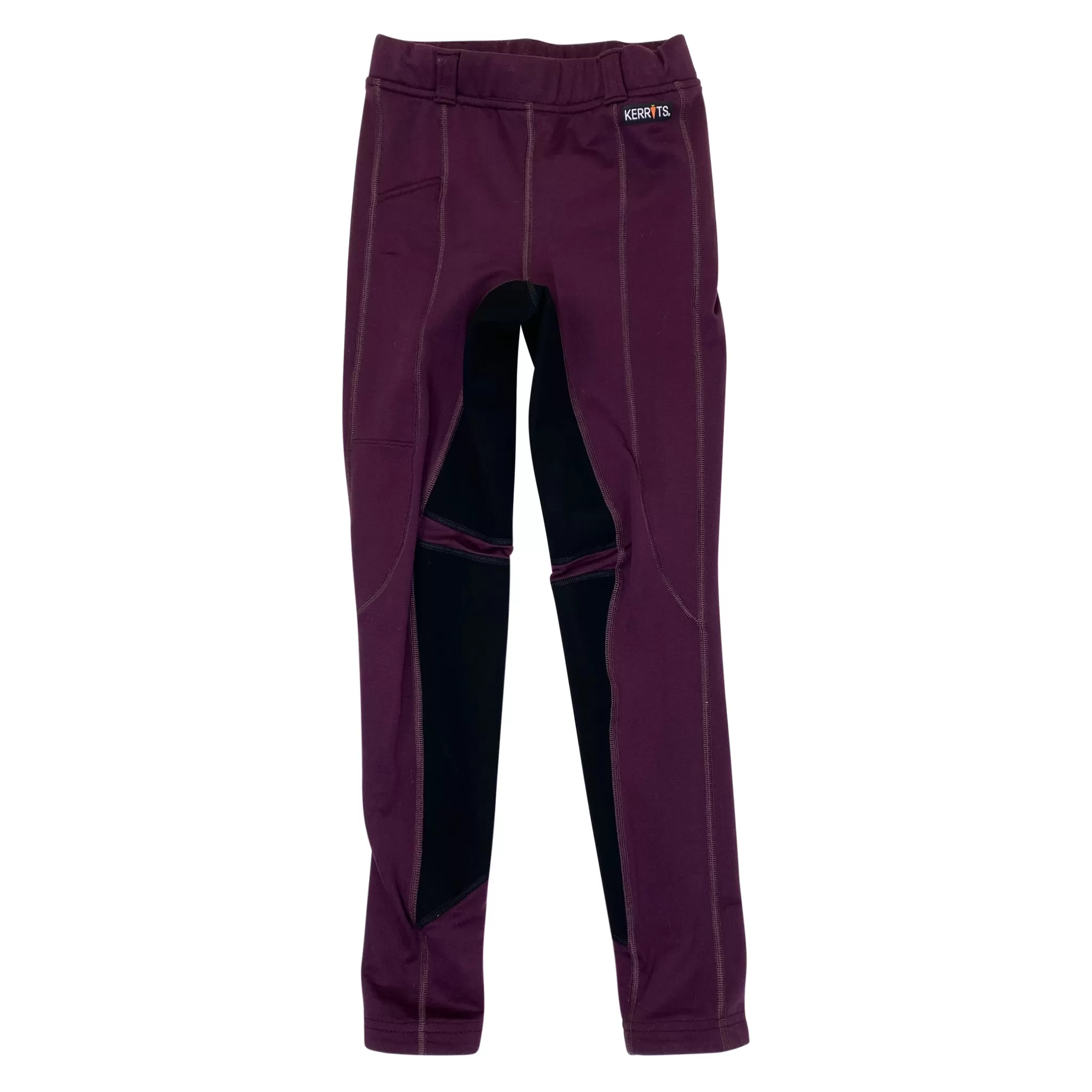 Kerrits 'Flex II' Full Seat Tights in Plum - Children's Medium