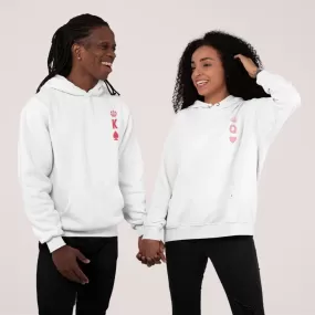 King Spades And Queen Heart Couple Hoodies