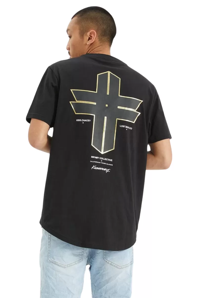 Kiss Chacey KSCY | Mens Gallows Tee (Jet Black)