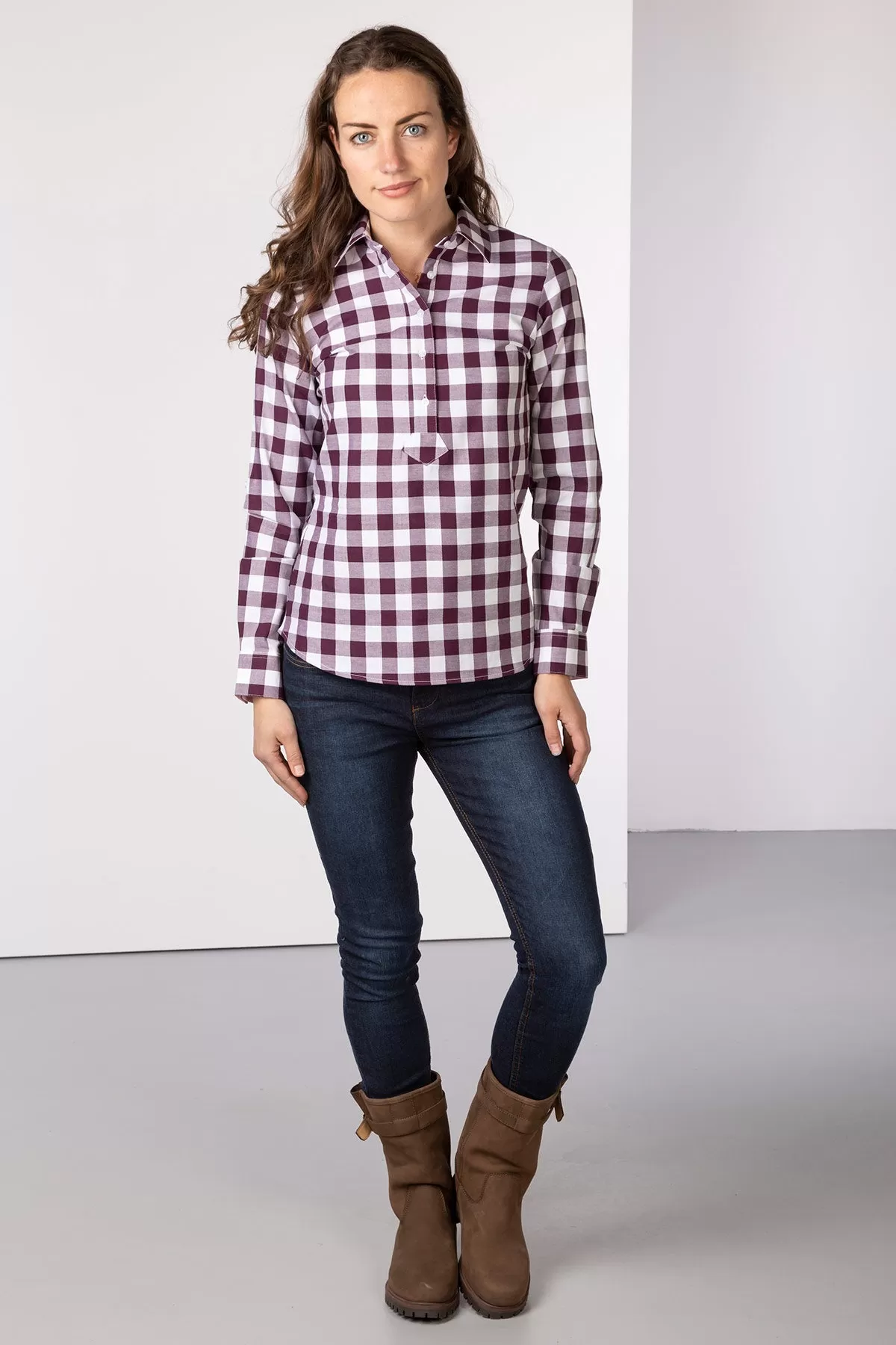 Ladies Hannah Country Overhead Shirt - Holly II