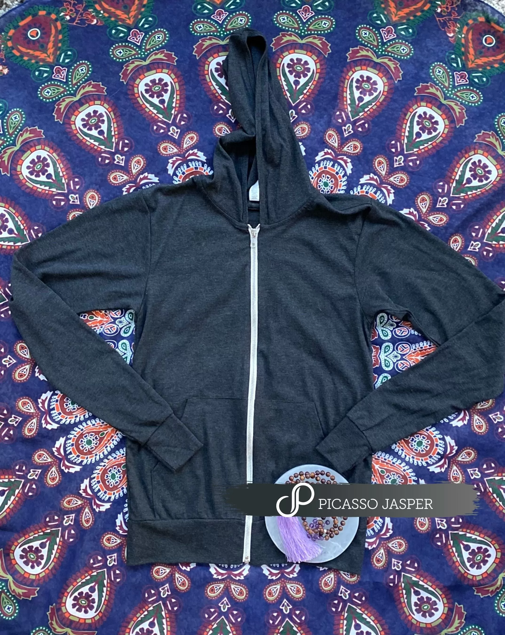 Last Ones! Small only, Endless Abundance Unisex Zip Hoodie