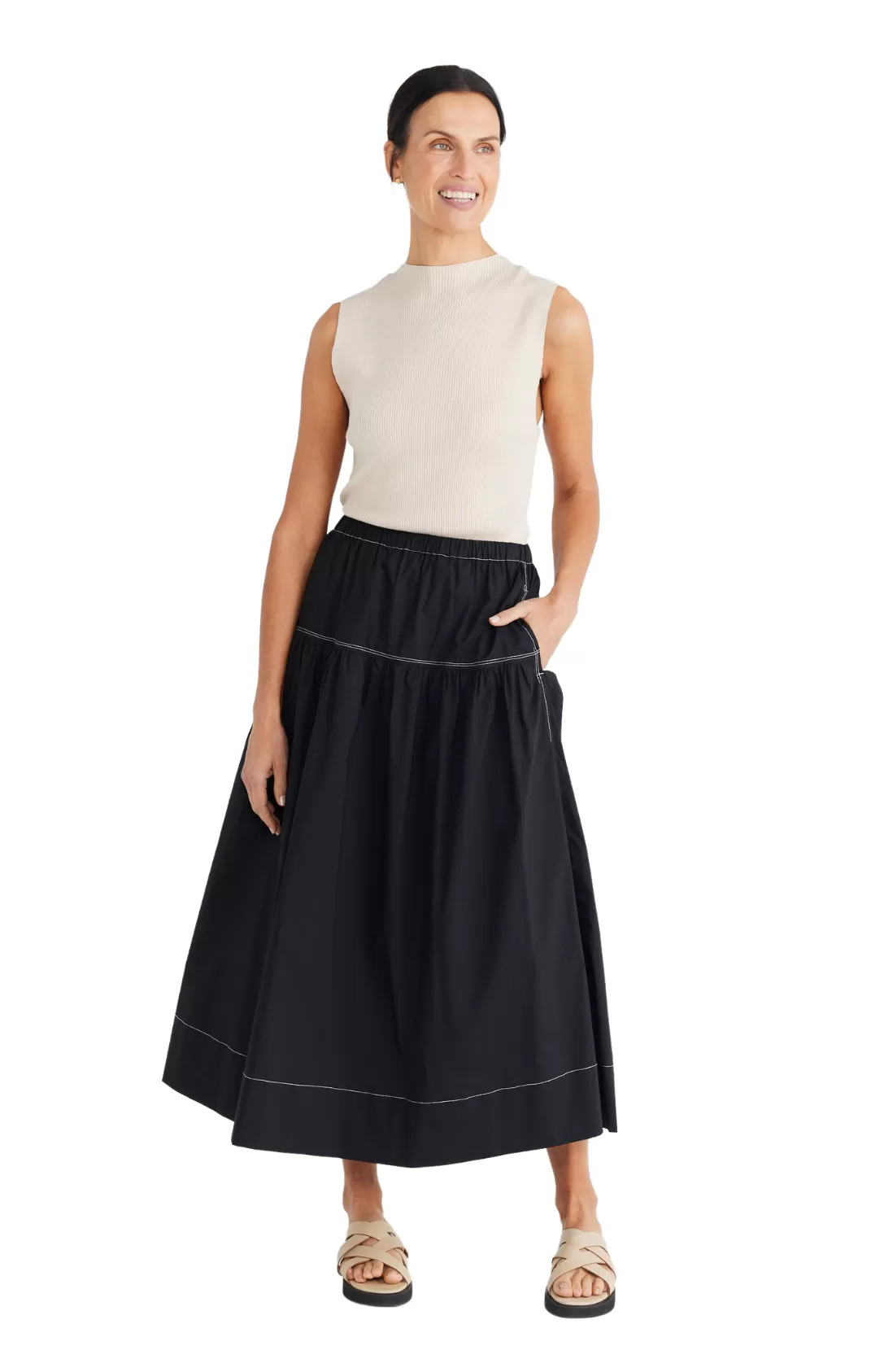 Memory Lane Skirt - Black