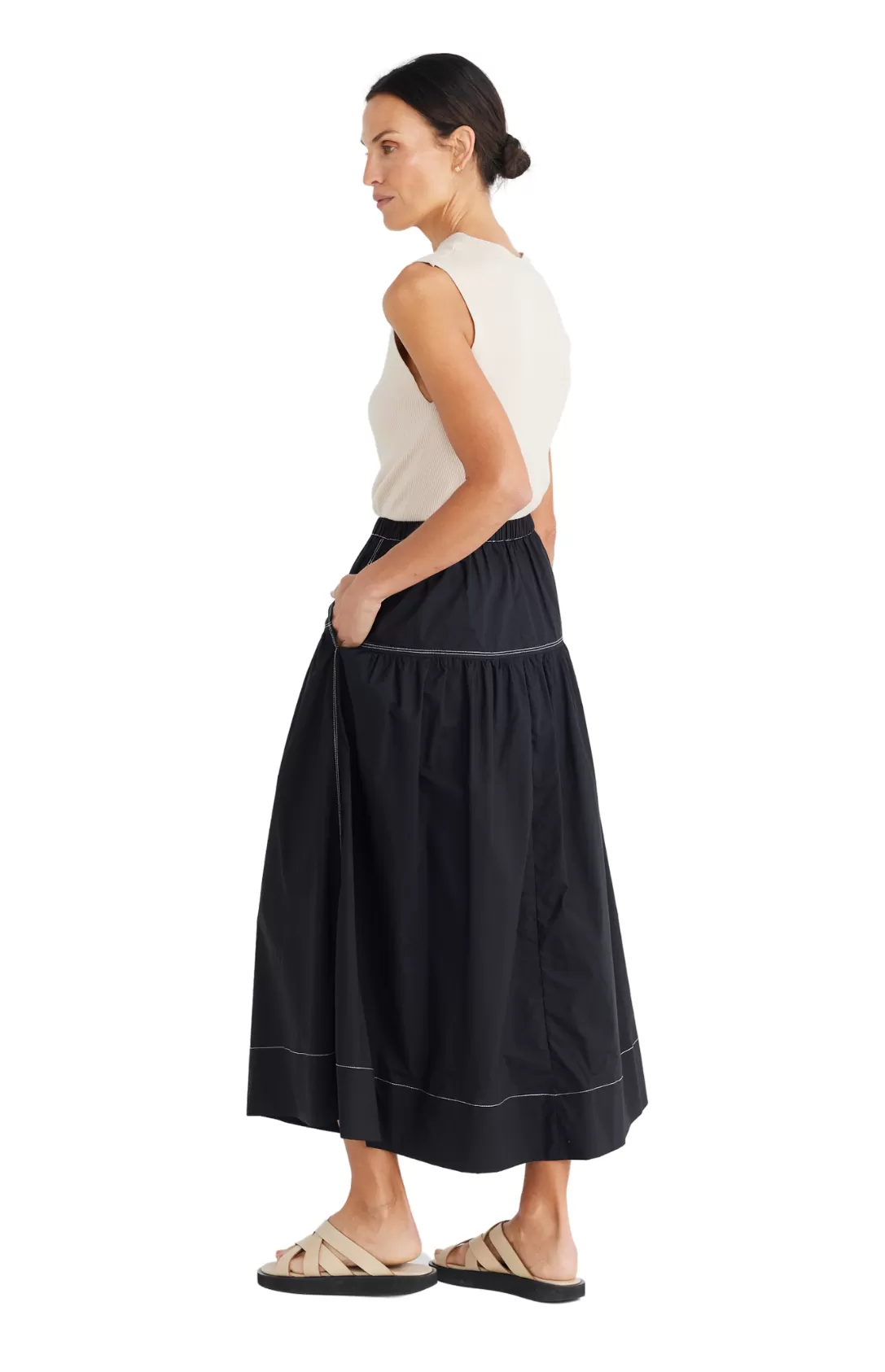 Memory Lane Skirt - Black