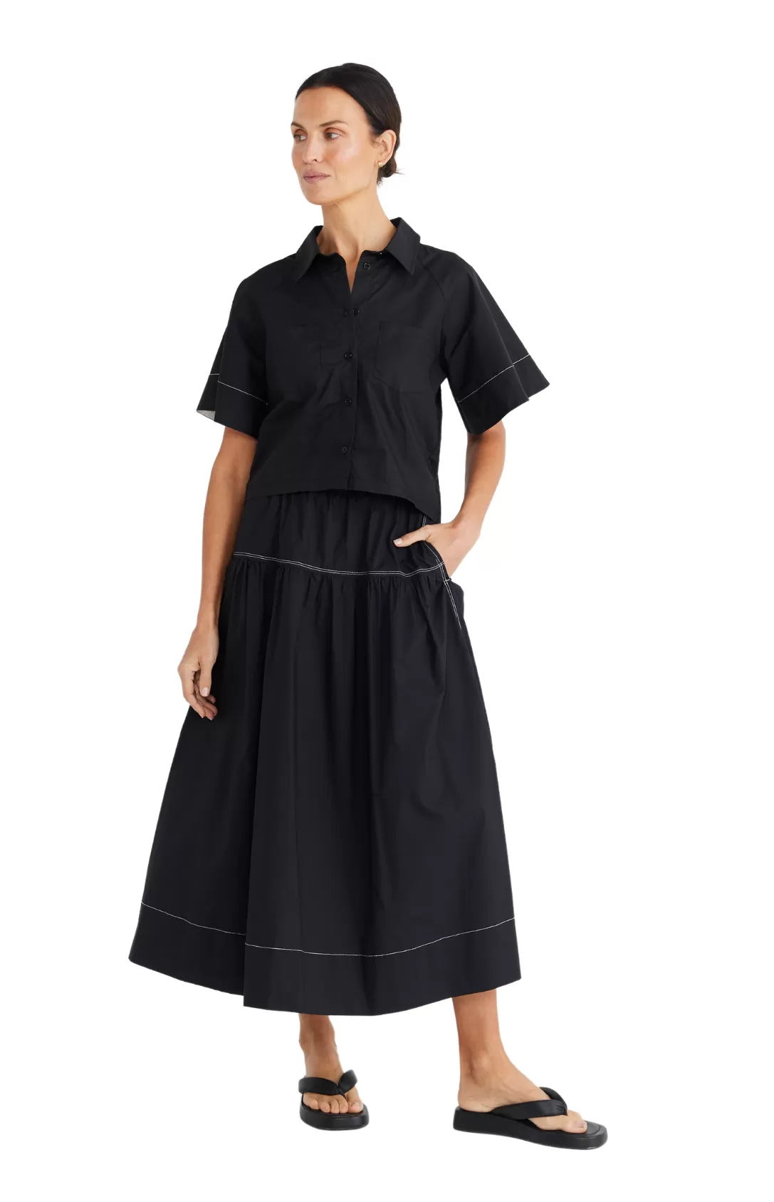 Memory Lane Skirt - Black