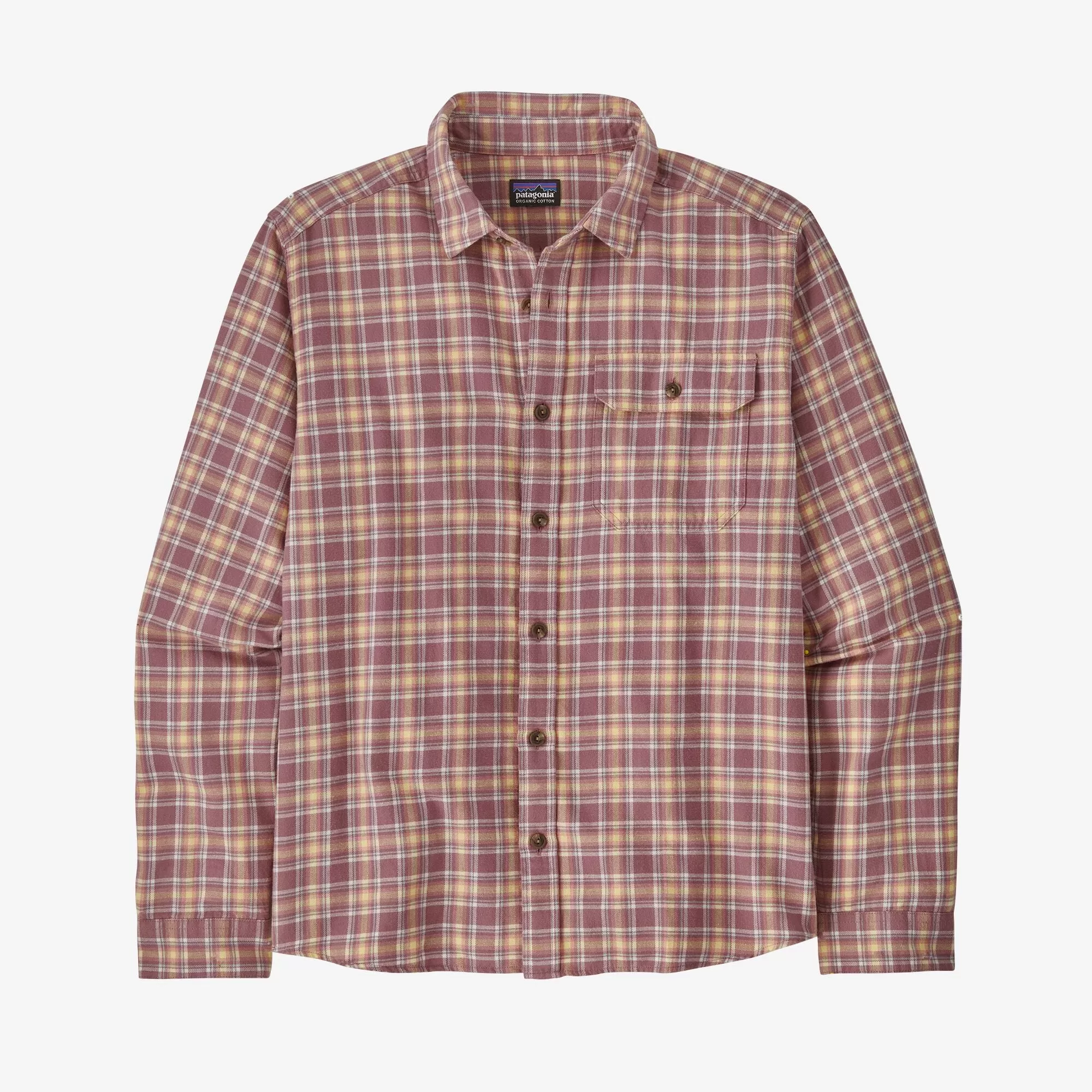 Men's Long-Sleeved Cotton in Conversion Lightweight Fjord Flannel Shirt