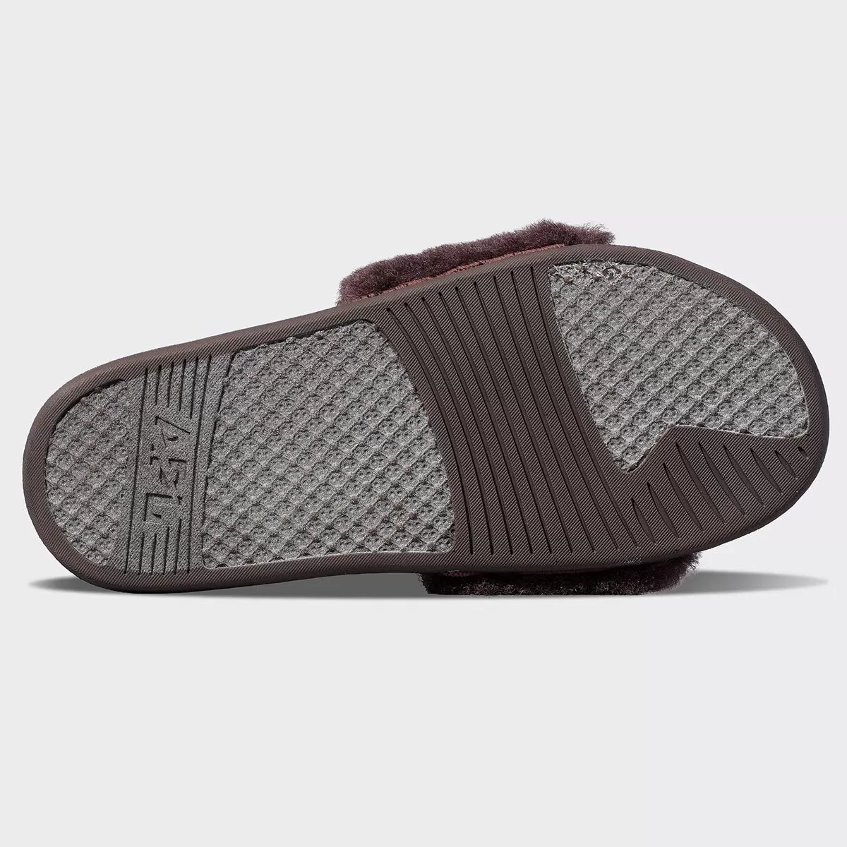 Men's Shearling Slide Chocolate