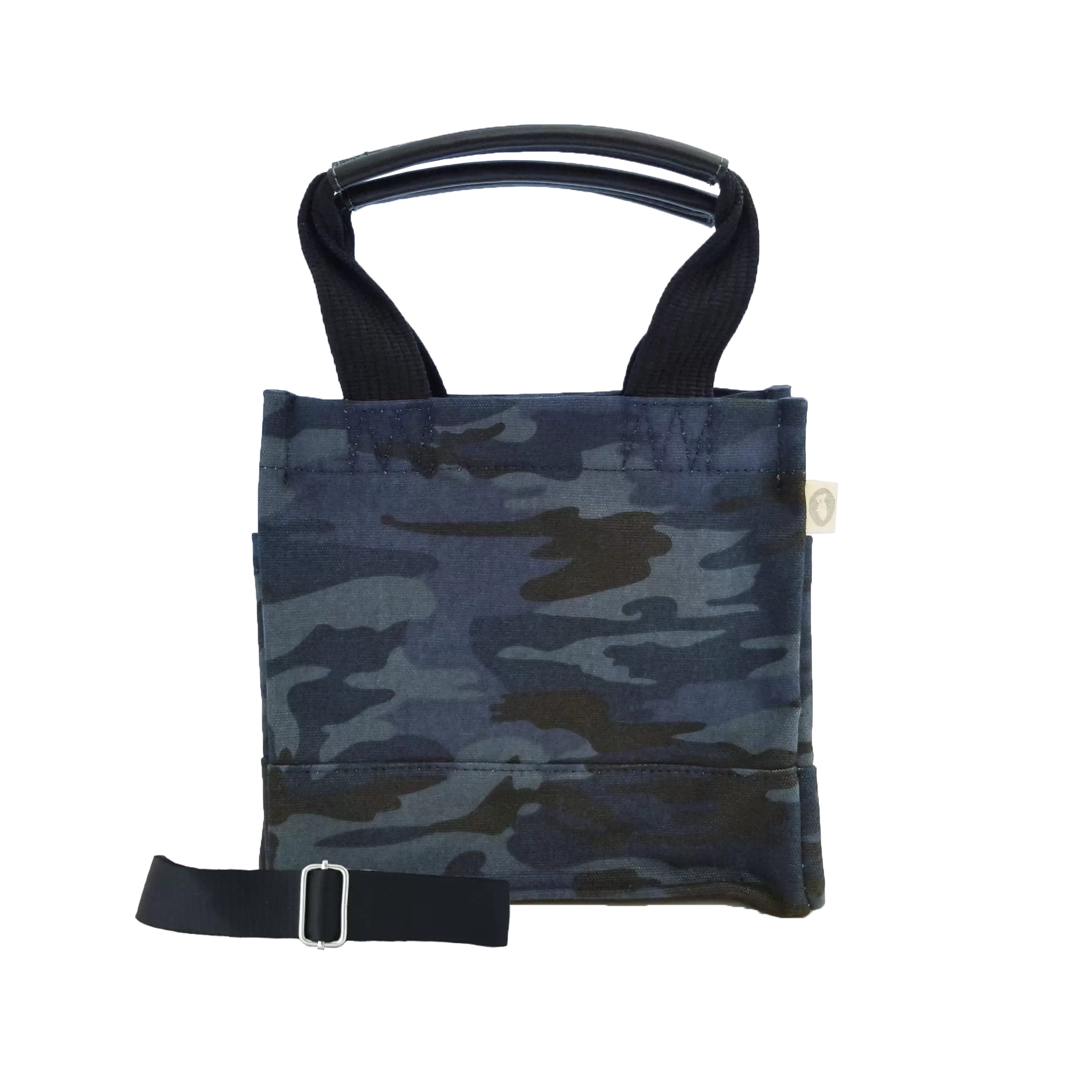 Mini Monogram Mini Luxe North South: Dark Blue Camouflage