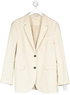 Monki Cream Warming Beige Oversize Blazer UK M