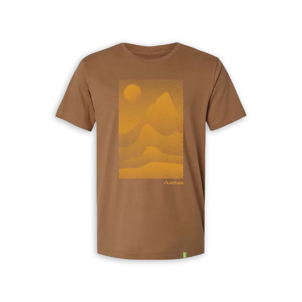 Mountain Fog Tee - Saddle