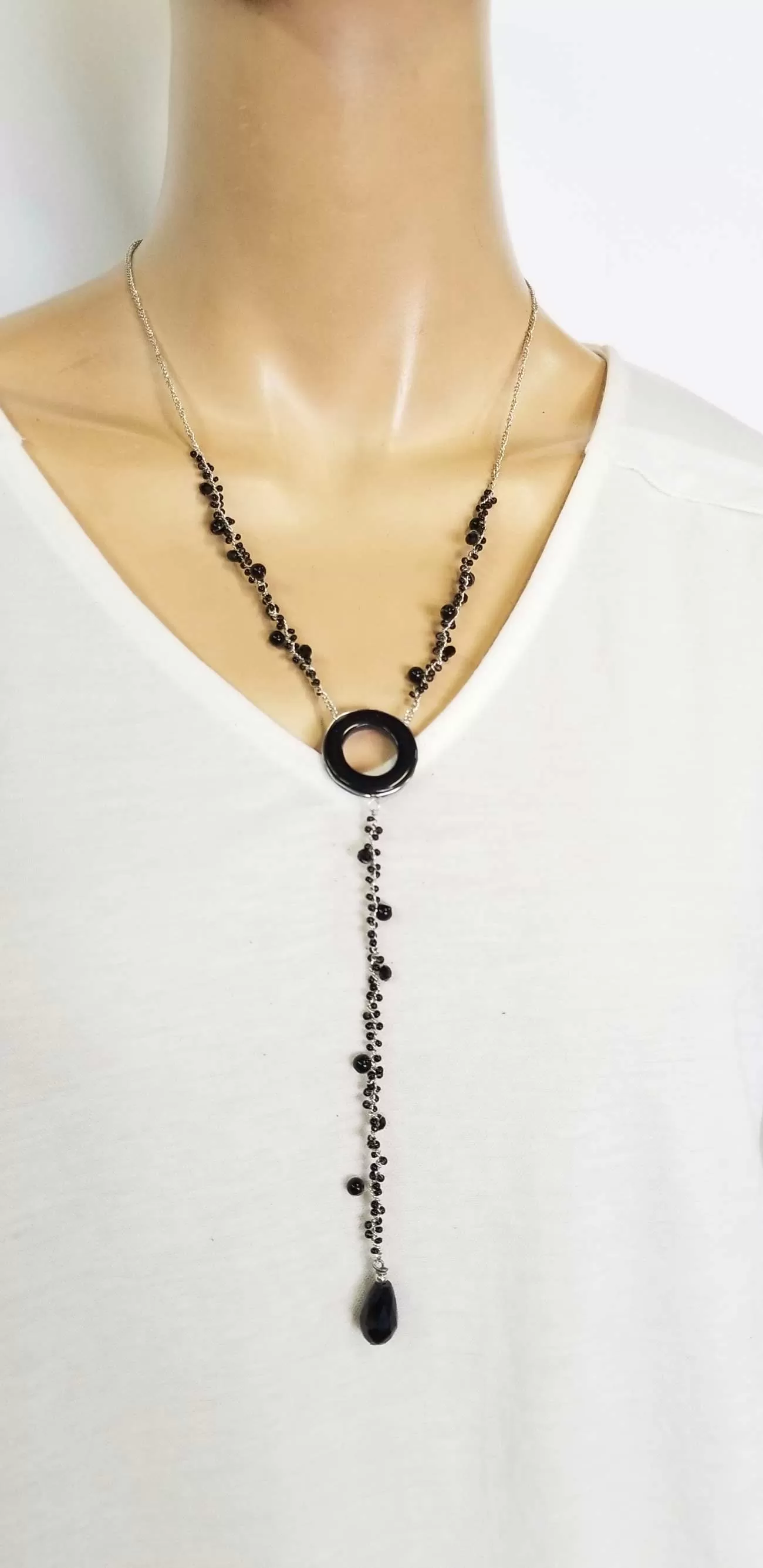 Necklace Black Beads