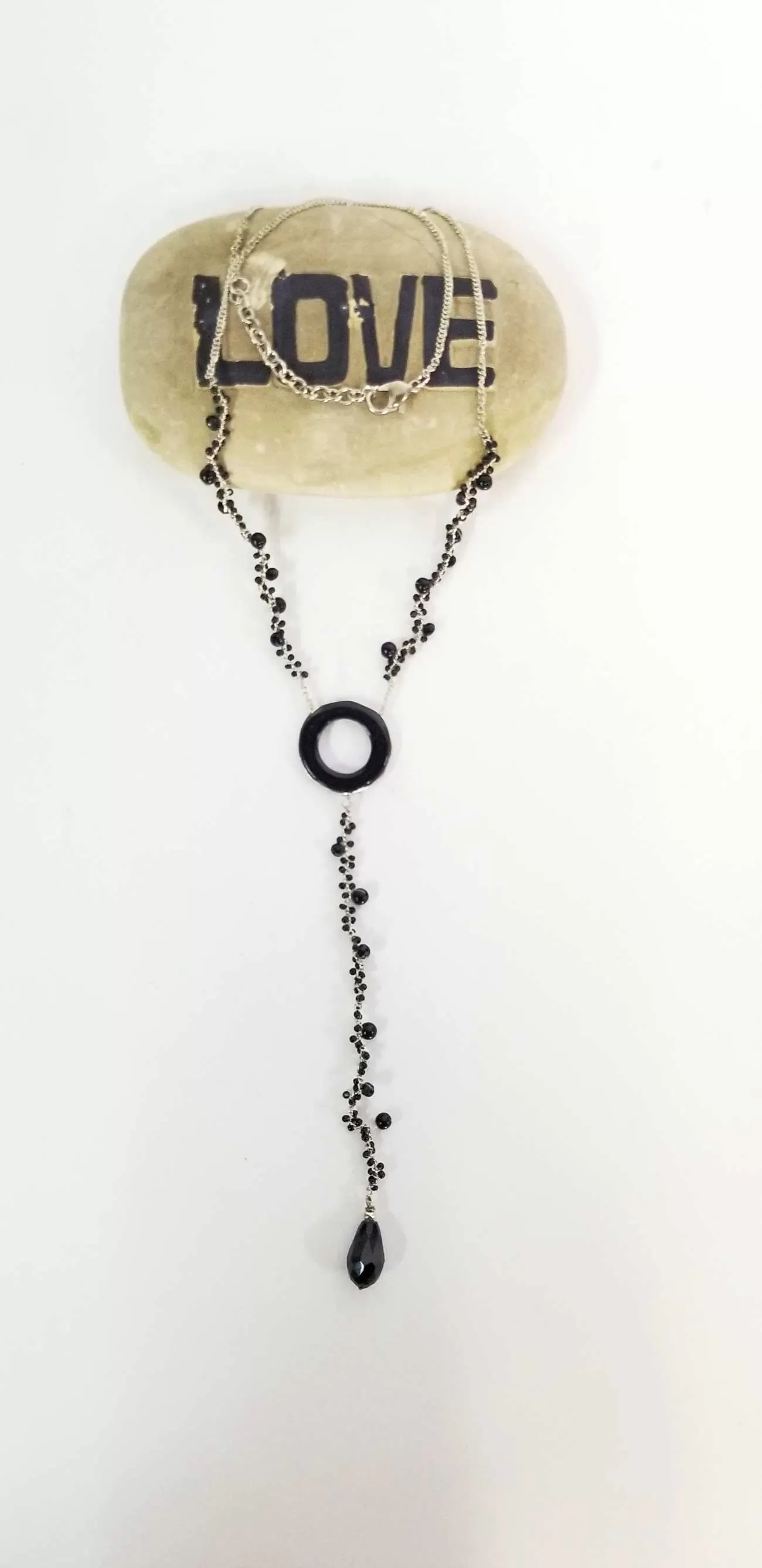 Necklace Black Beads