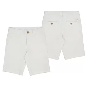 Nukutavake White Chino Shorts _ 242-86