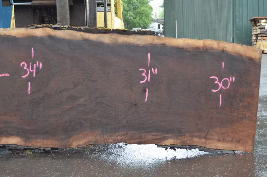 Oregon Black Walnut Slab 052021-02