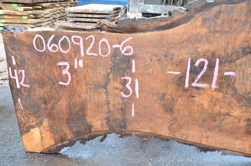 Oregon Black Walnut Slab 060920-06