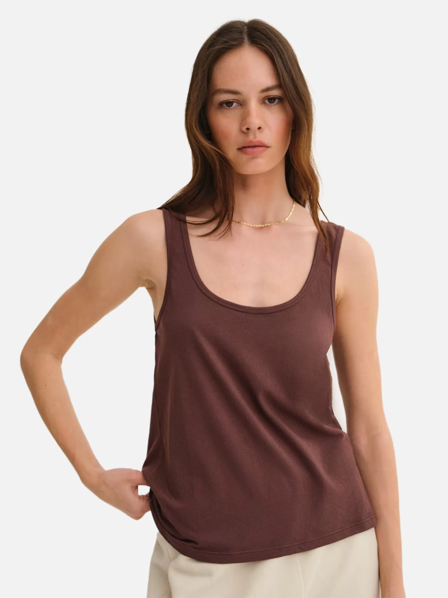 Organic Cotton Layering Tank