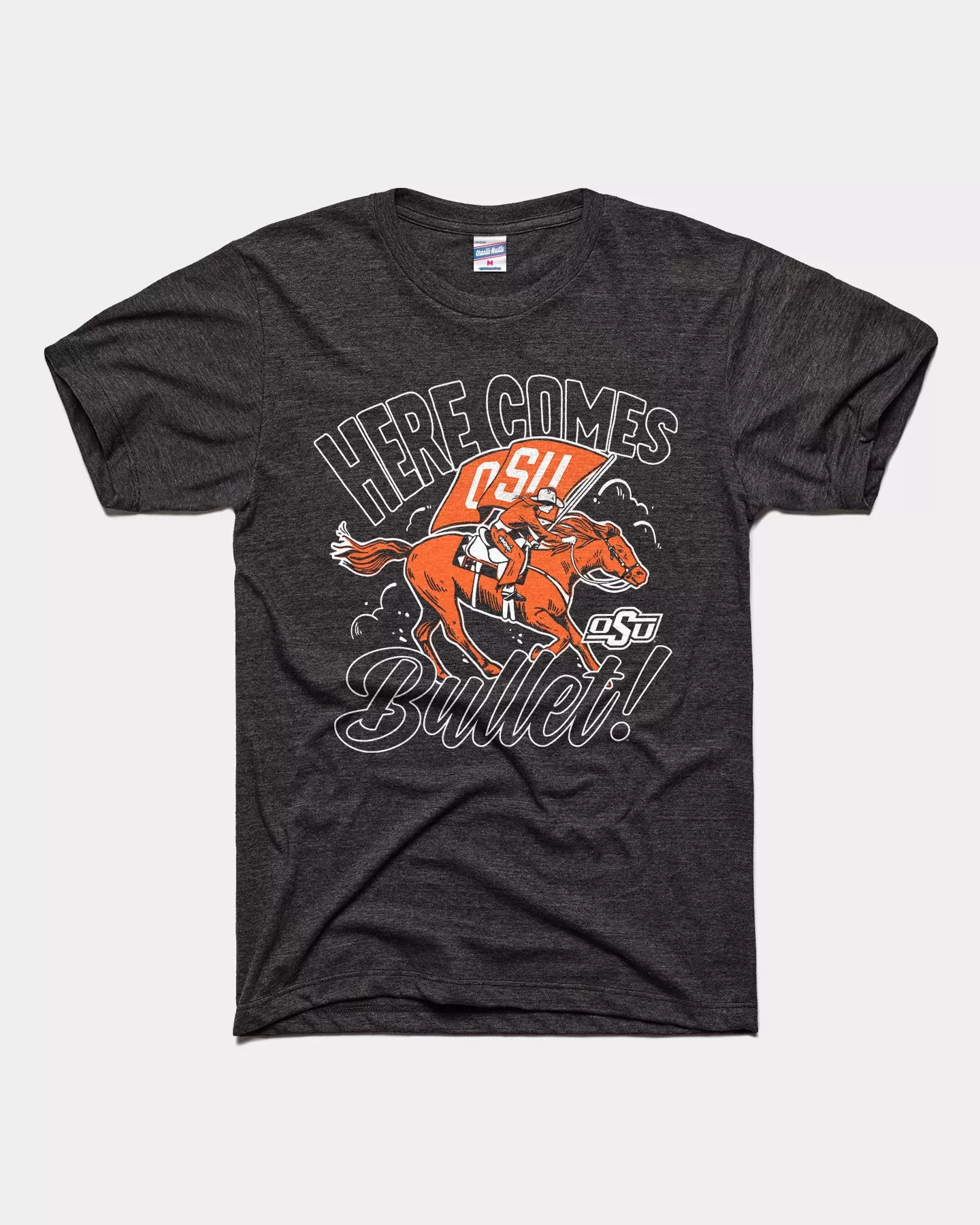 OSU Cowboys Here Comes Bullet Black T-Shirt