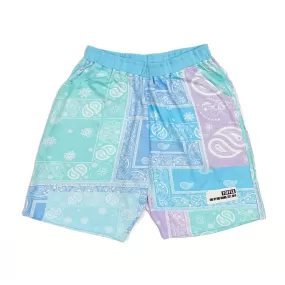 Paisley Blue Shorts