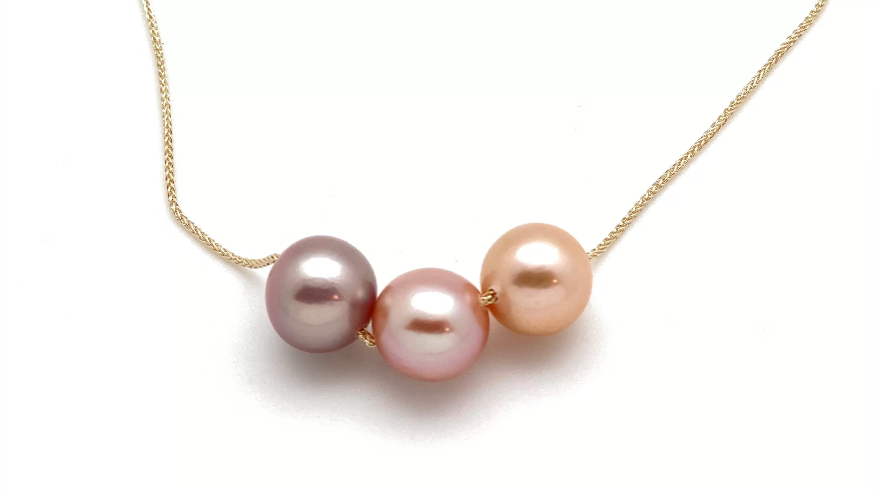 Pearl for threader chain