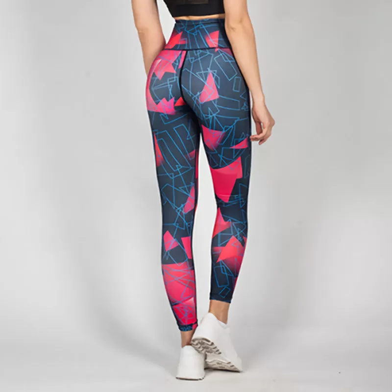 Print Elastic Skinny Leggings