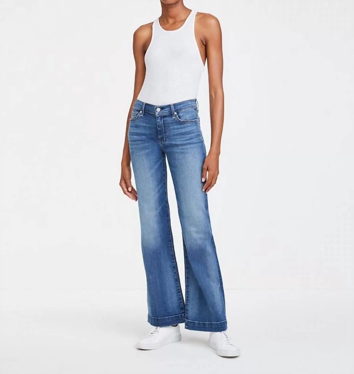 "A" Pocket Flare Jean in Primm Valley