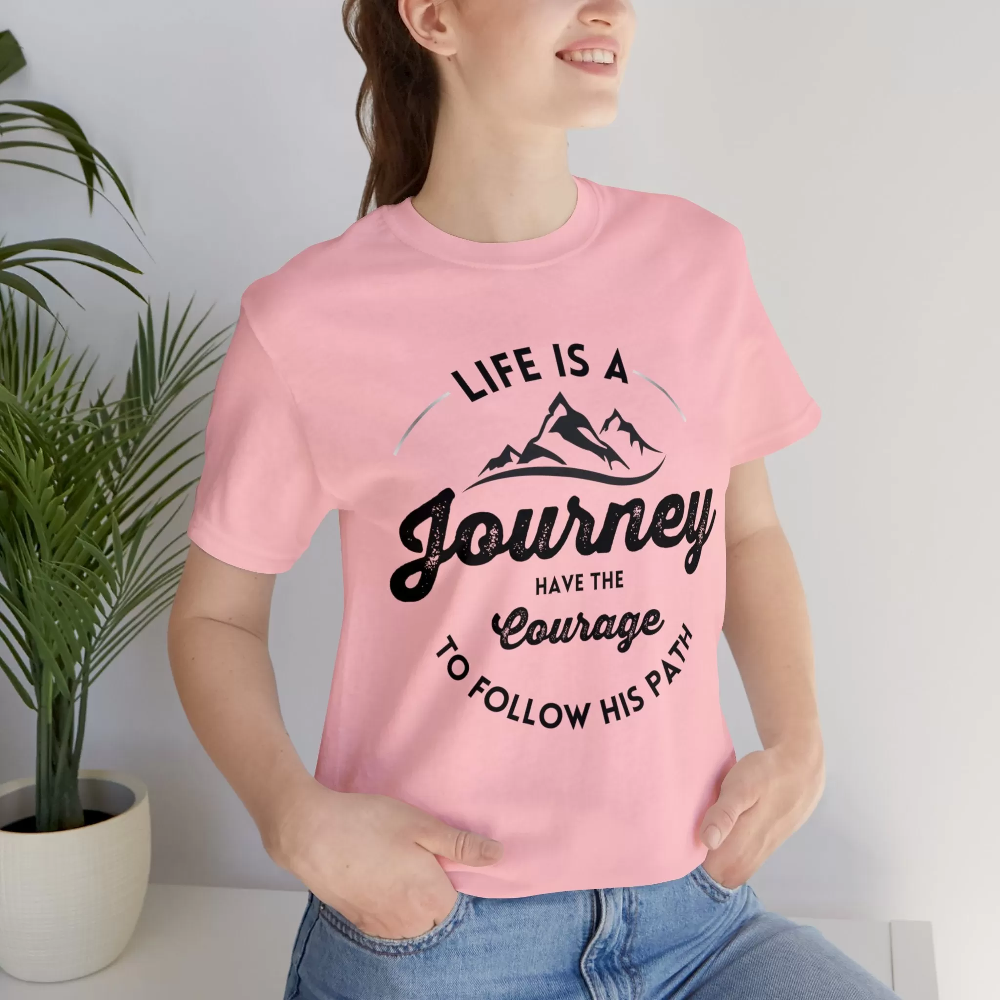 "Journey" Unisex Jersey Short Sleeve Tee