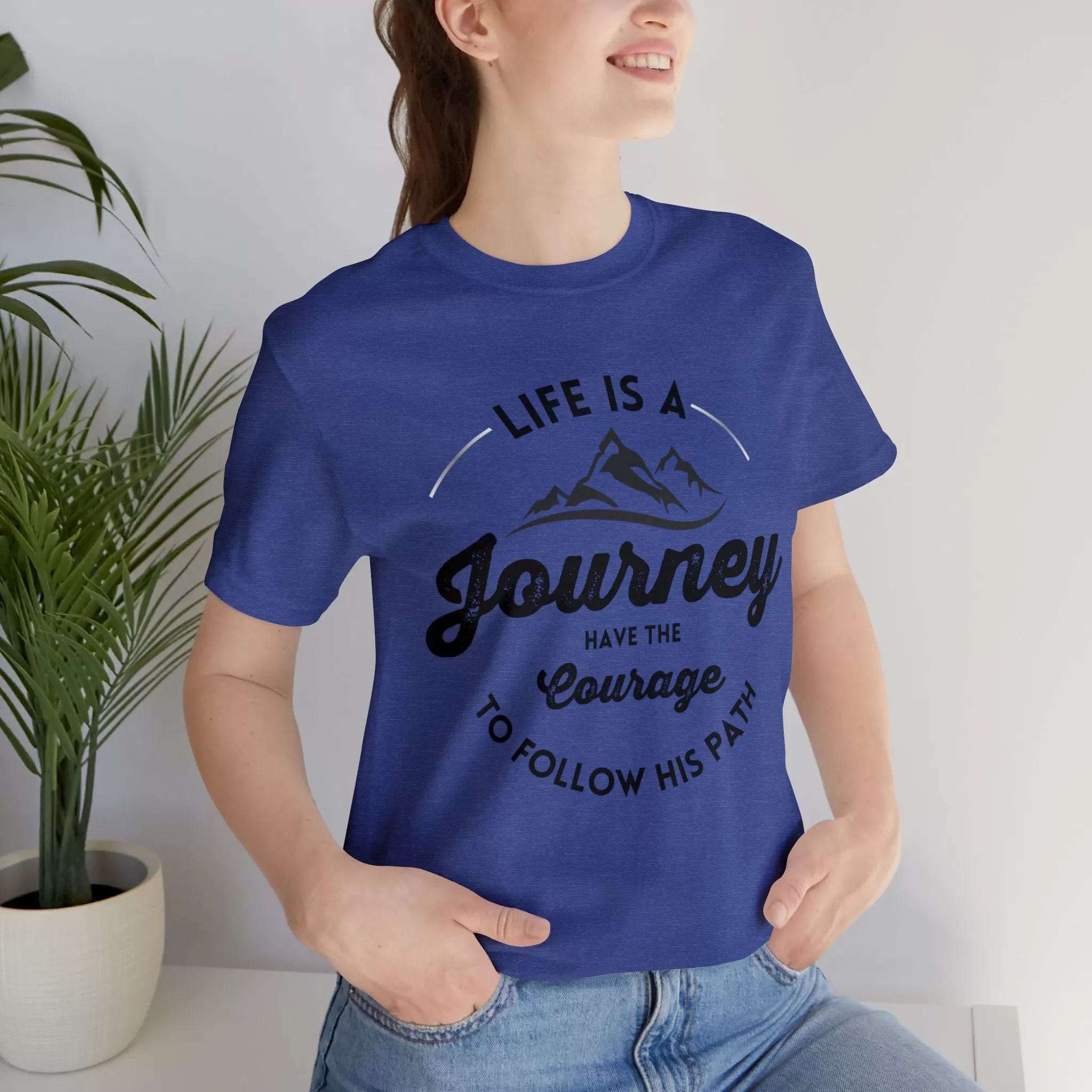 "Journey" Unisex Jersey Short Sleeve Tee