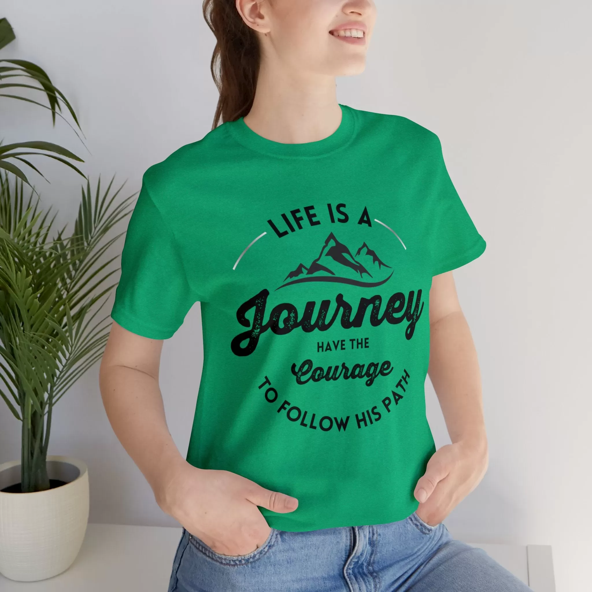 "Journey" Unisex Jersey Short Sleeve Tee