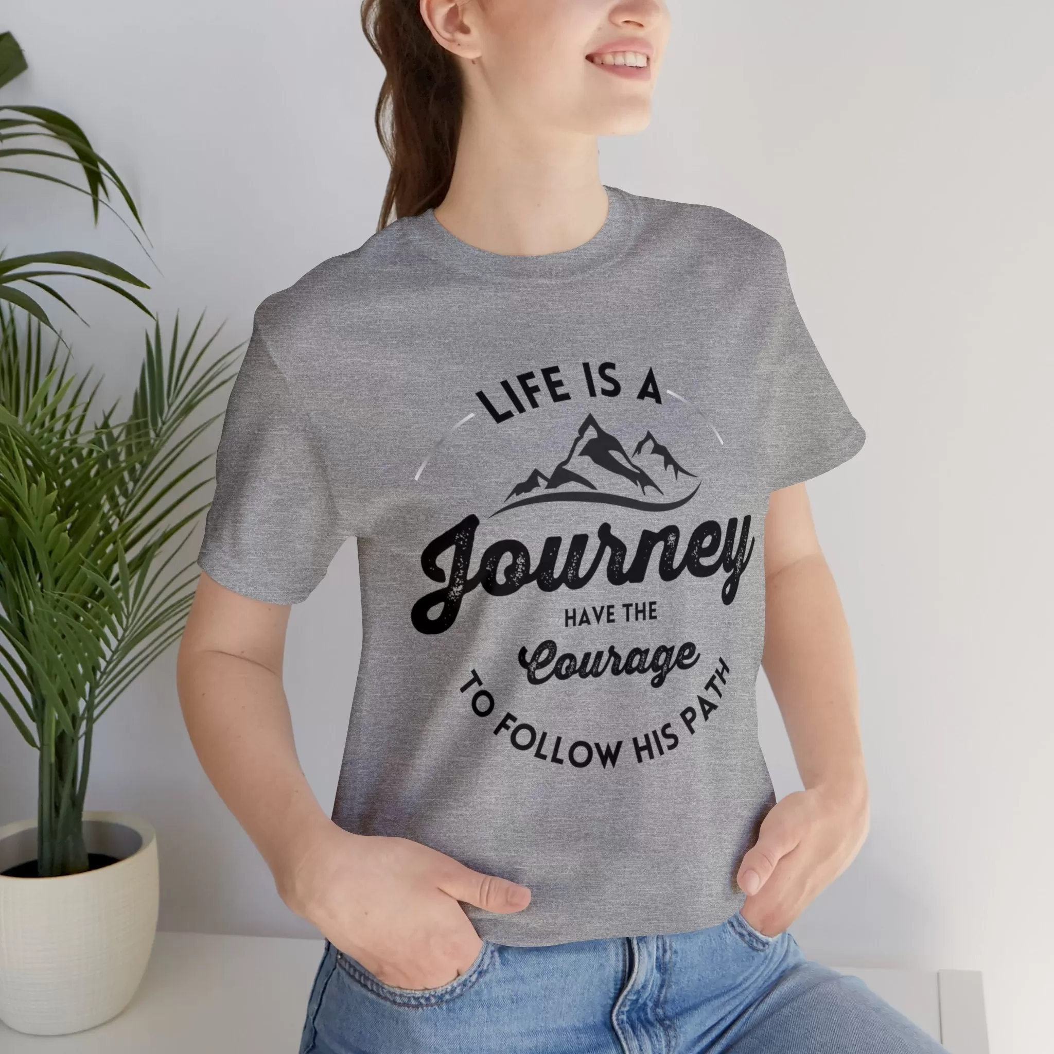 "Journey" Unisex Jersey Short Sleeve Tee