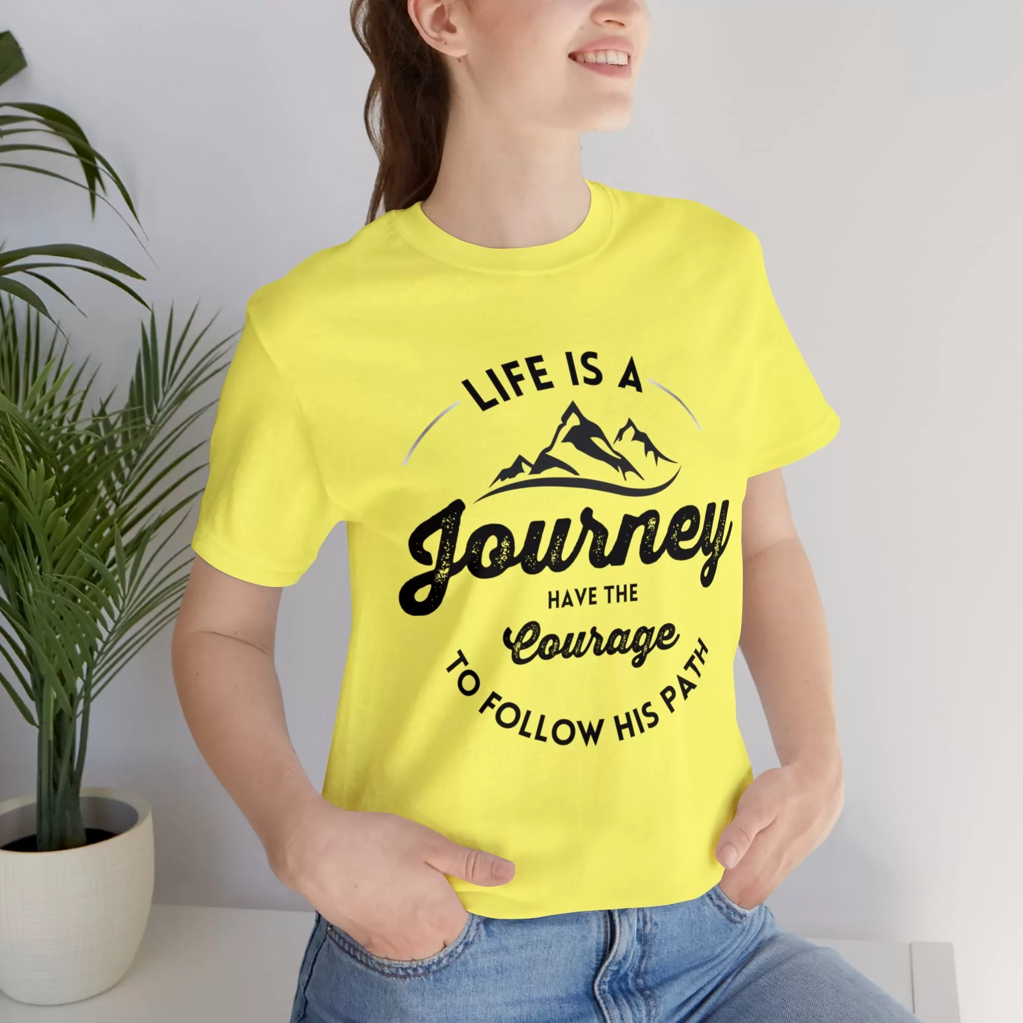 "Journey" Unisex Jersey Short Sleeve Tee