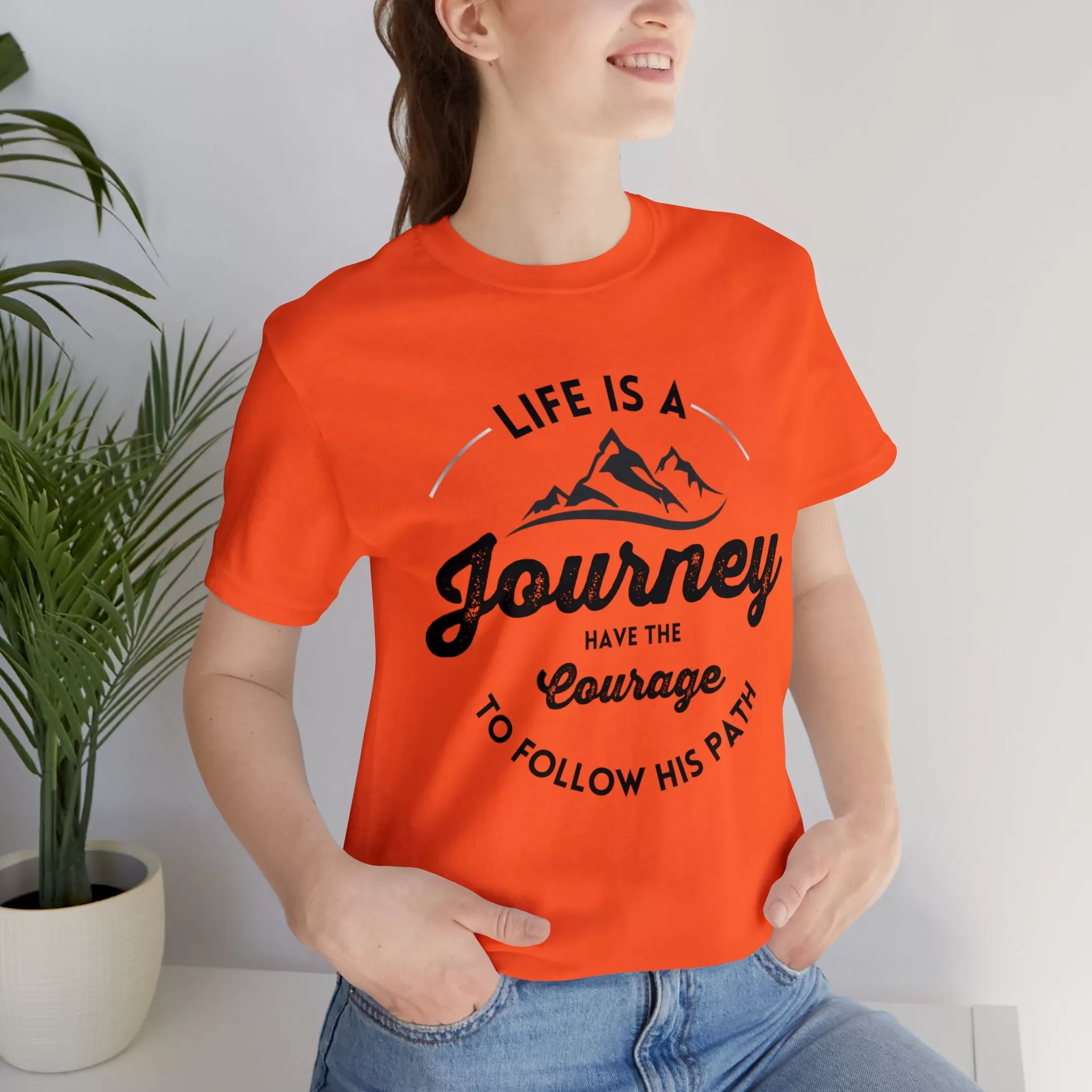 "Journey" Unisex Jersey Short Sleeve Tee