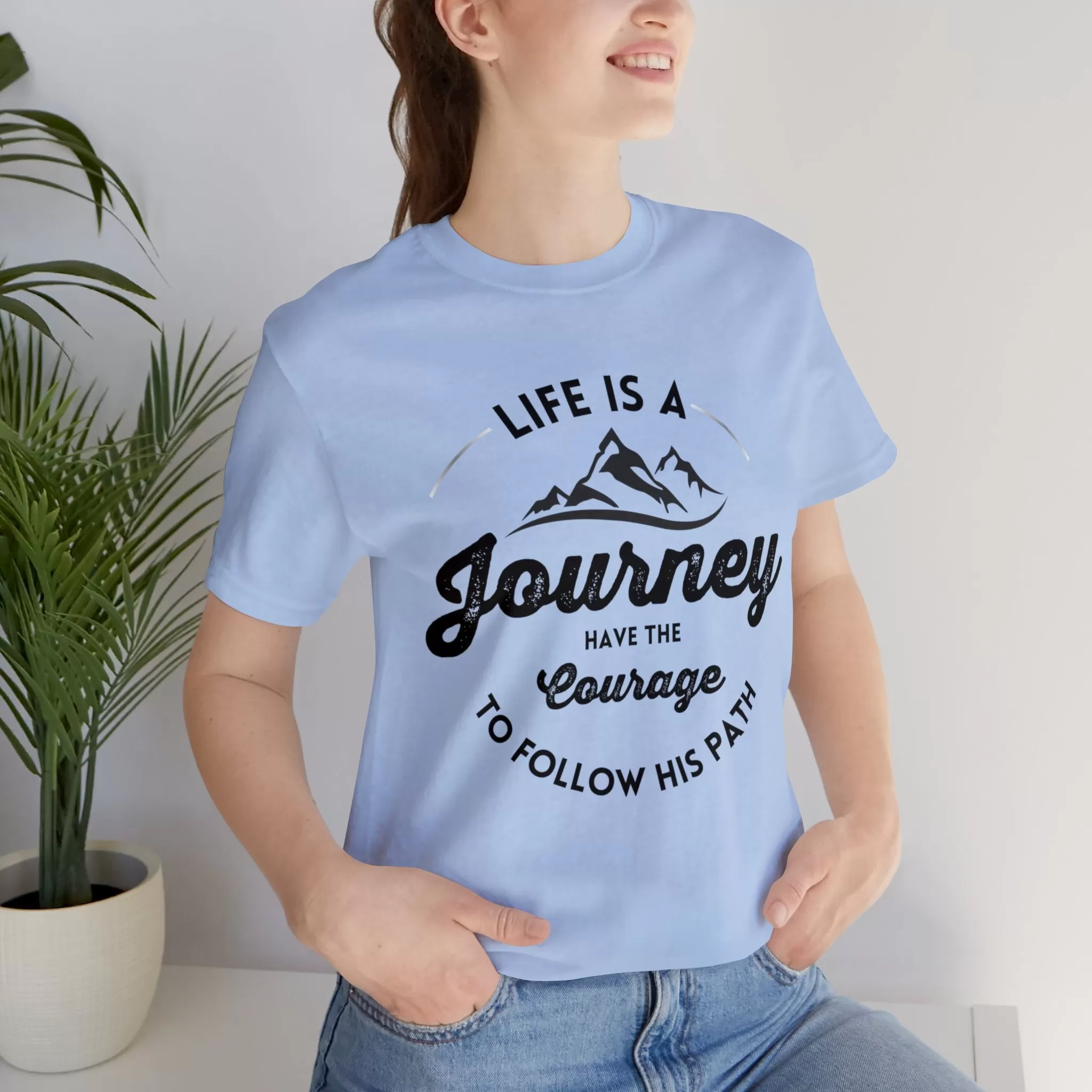 "Journey" Unisex Jersey Short Sleeve Tee