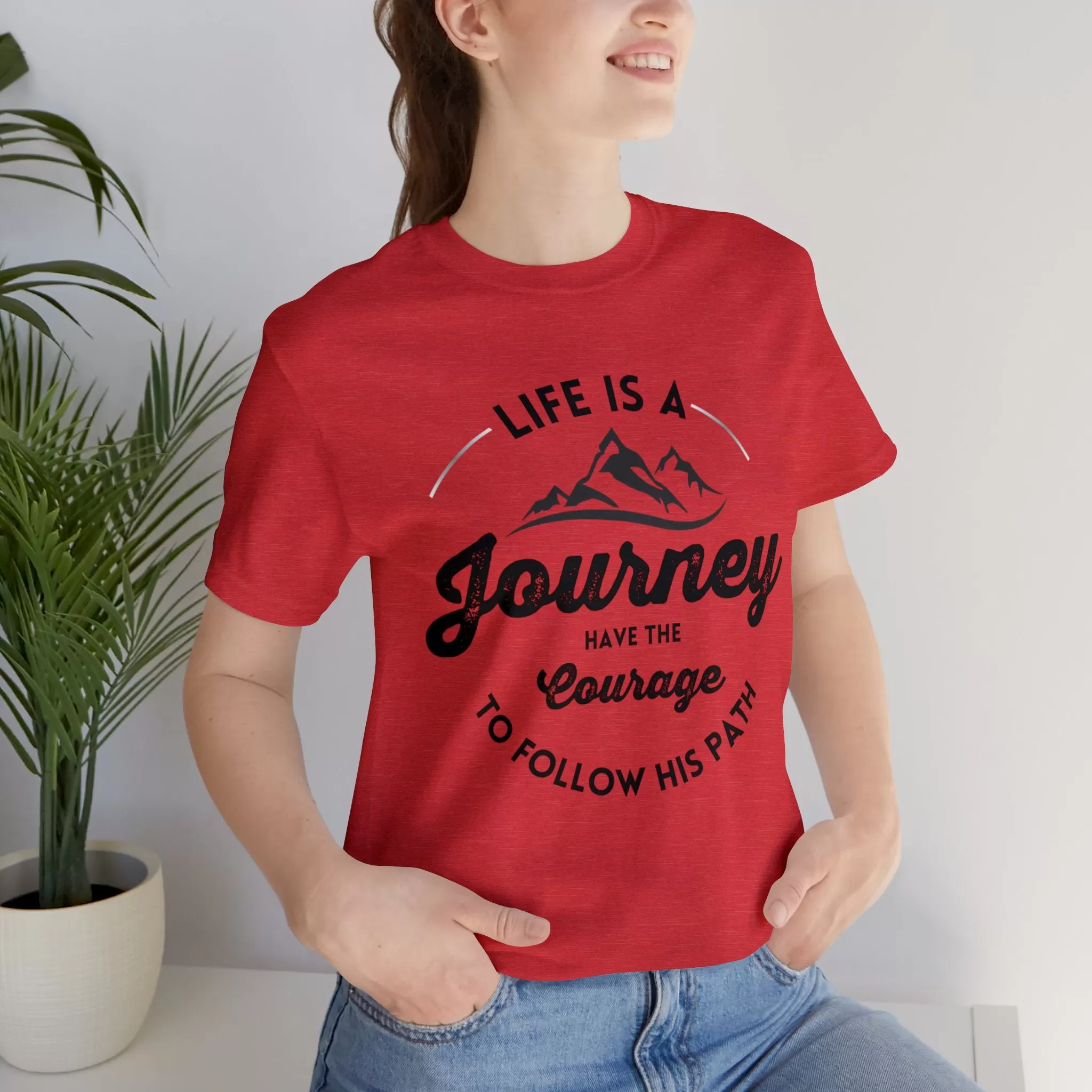 "Journey" Unisex Jersey Short Sleeve Tee