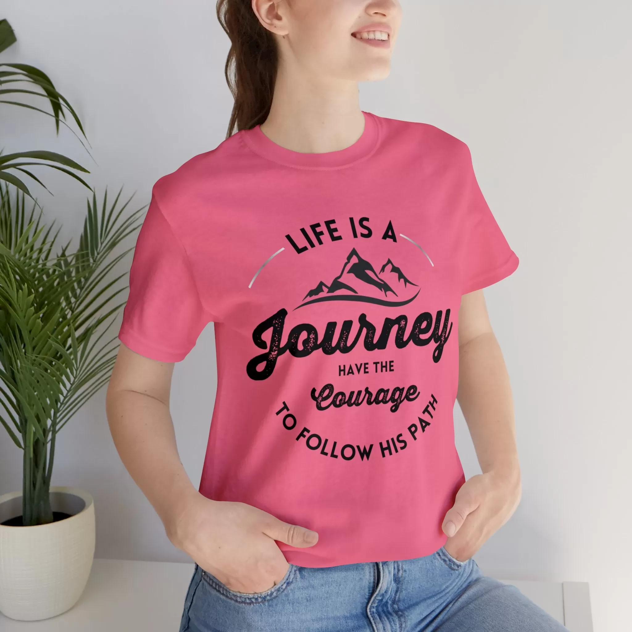 "Journey" Unisex Jersey Short Sleeve Tee