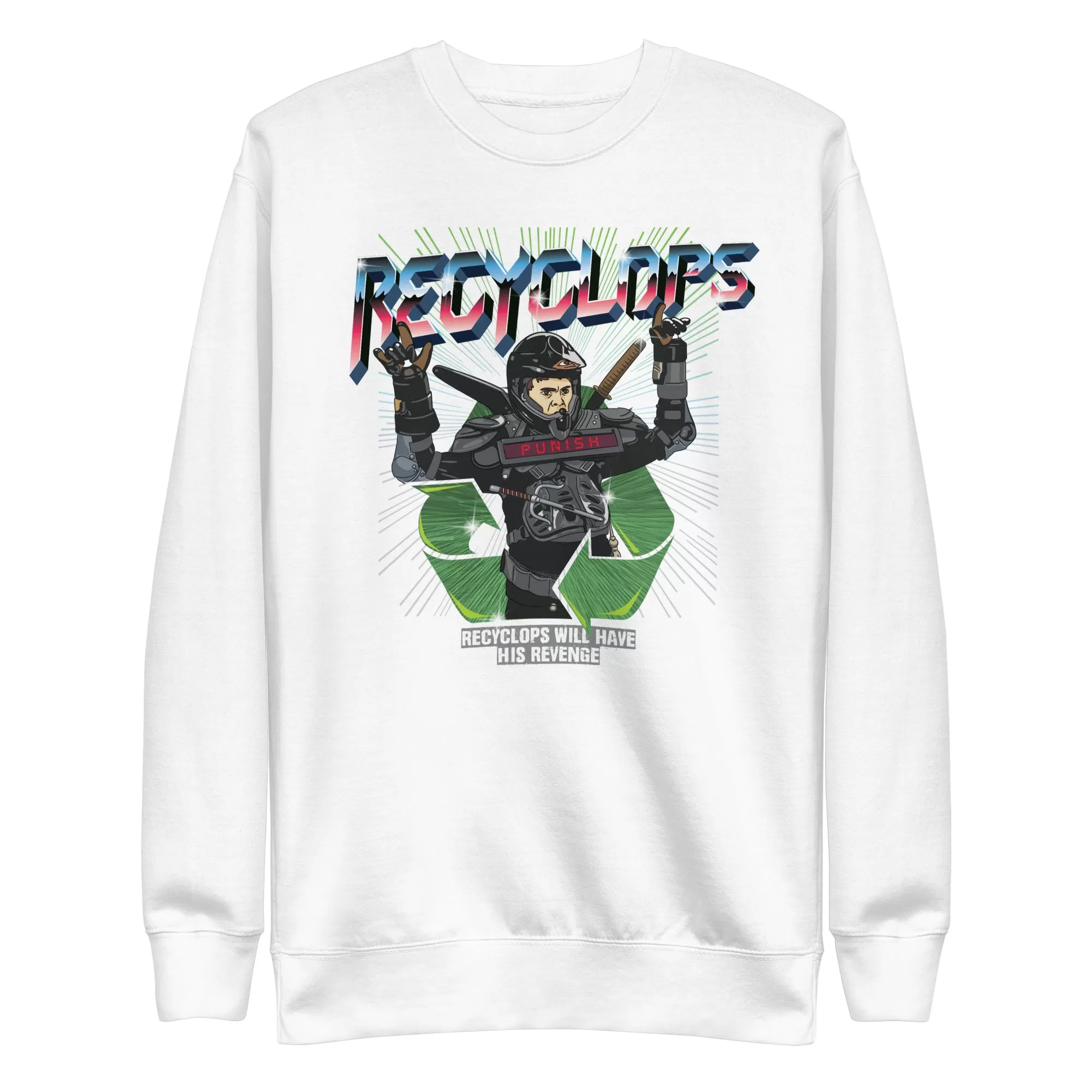 Recyclops Punish Unisex Premium Sweatshirt