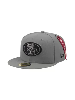 SAN FRANCISCO 49ERS X ALPHA X NEW ERA 59FIFTY FITTED CAP