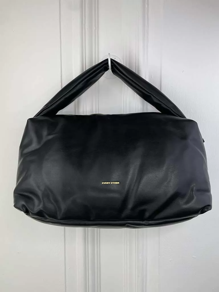 Slouch Shoulder Bag - Black