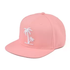 Snapback Hat - Peach Palm (Kids-Adults)