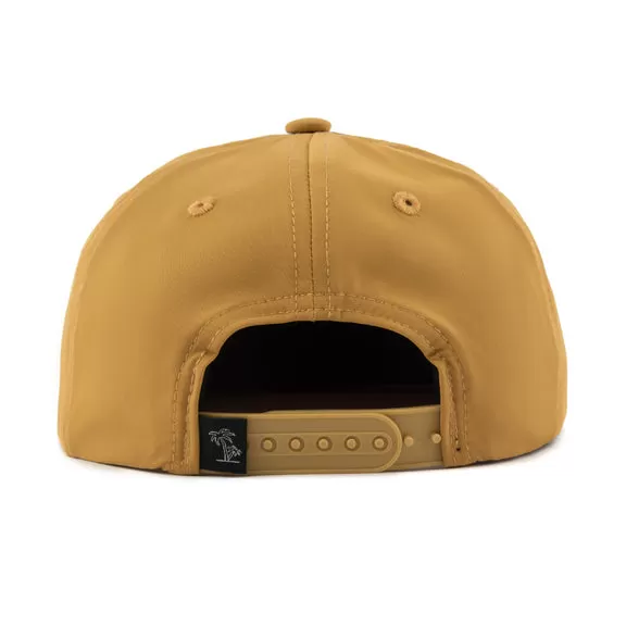 Snapback Hat - Quick Dry Nylon Yellow (Kids-Adults)