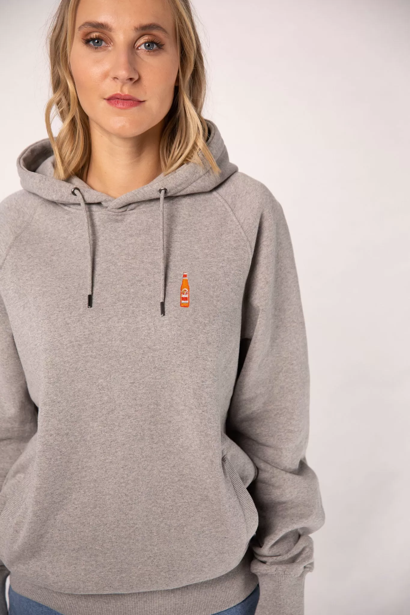 Somersby Orange Spritz | Bestickter Bio-Baumwoll Frauen Hoodie