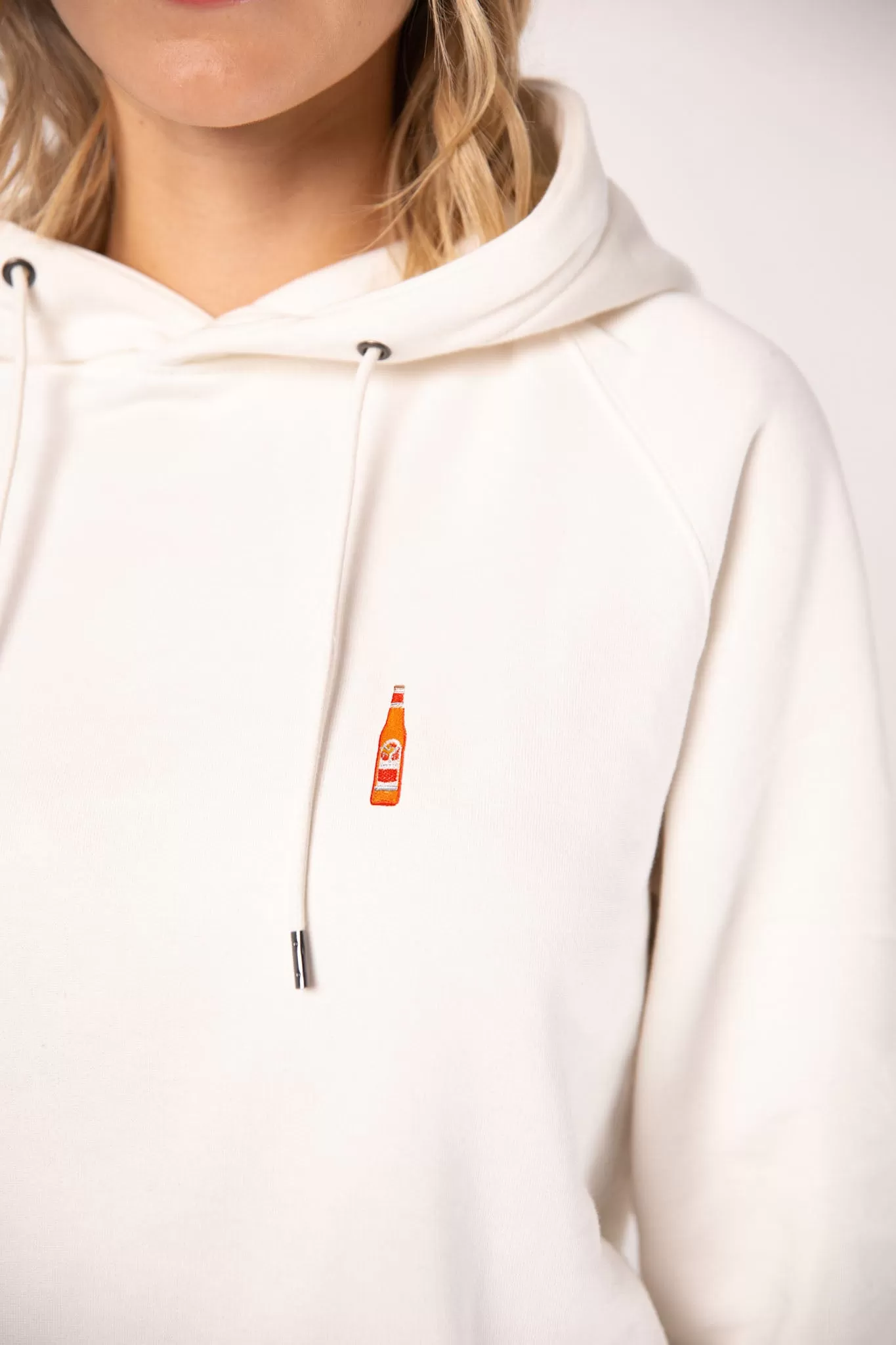 Somersby Orange Spritz | Bestickter Bio-Baumwoll Frauen Hoodie